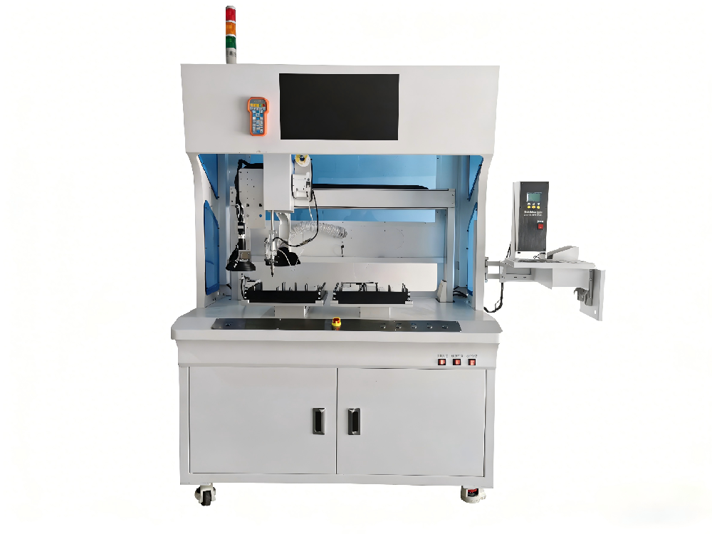 Vertical Dual-Station Vision Soldering Machine